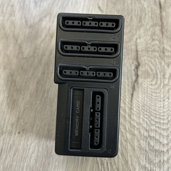 PS2 Intec Multiplayer Multi Tap Controller Adapter for Sony Playstation 2 Black - Picture 2 of 6